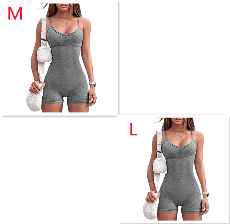 Macacão Feminino Moda Fitness Sportwear 8
