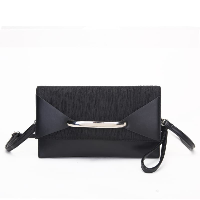 Nova bolsa de ombro feminina de couro PU para eventos noturnos. 4