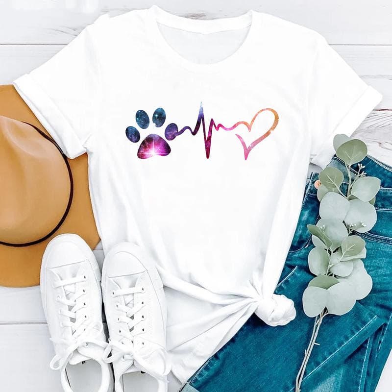 Blusa feminina casual com estampa moderna e estilosa 4
