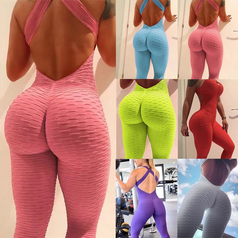 Macacão Costas Nuas Fitness 8