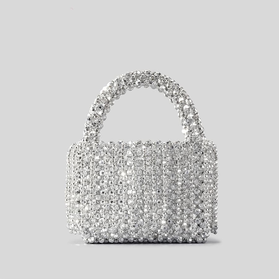 Bolsa de acrílico com franjas 2