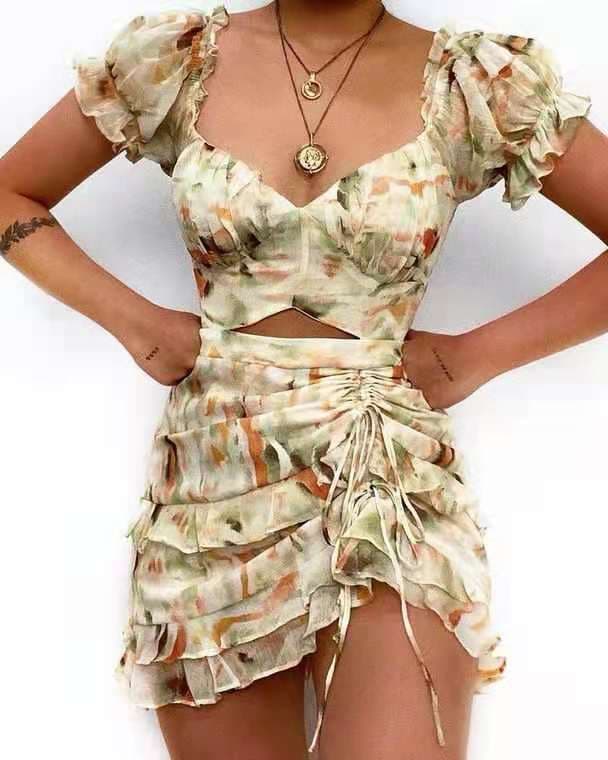 Vestido Feminino Com Estampa 5