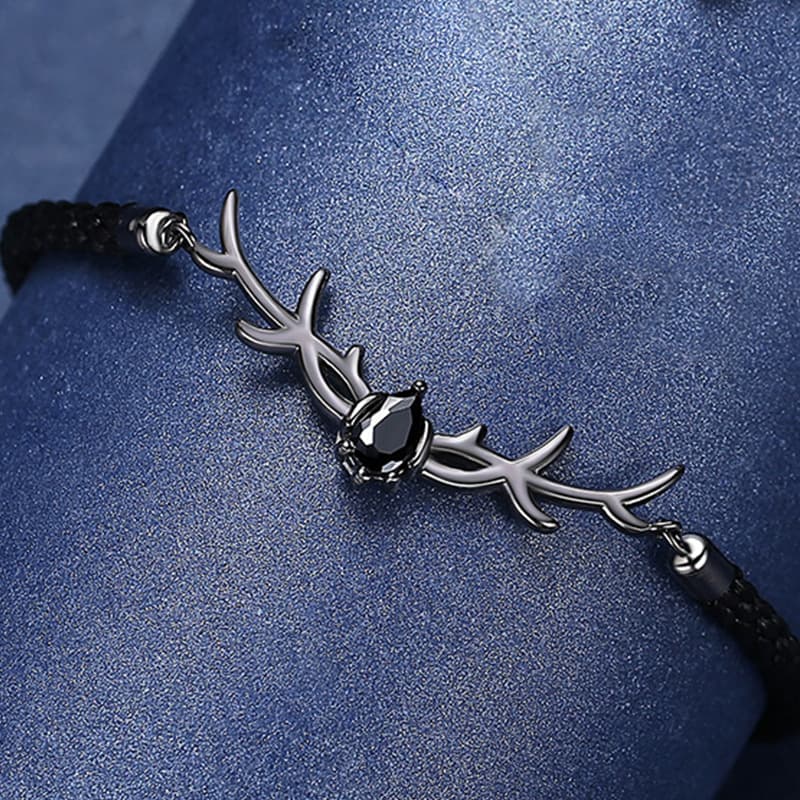 Pulseira de casal feminina em cor prata 7