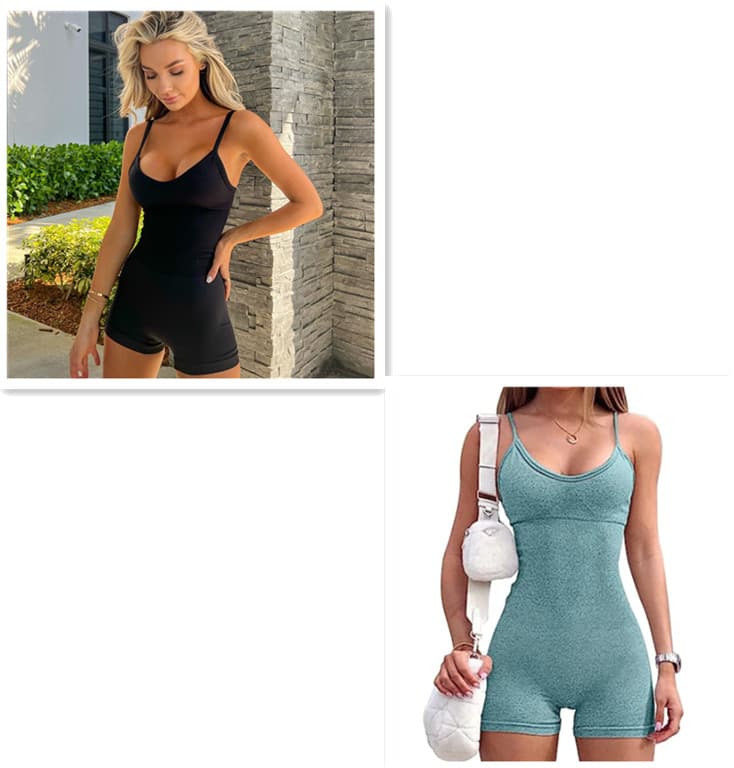 Macacão Feminino Moda Fitness Sportwear 4