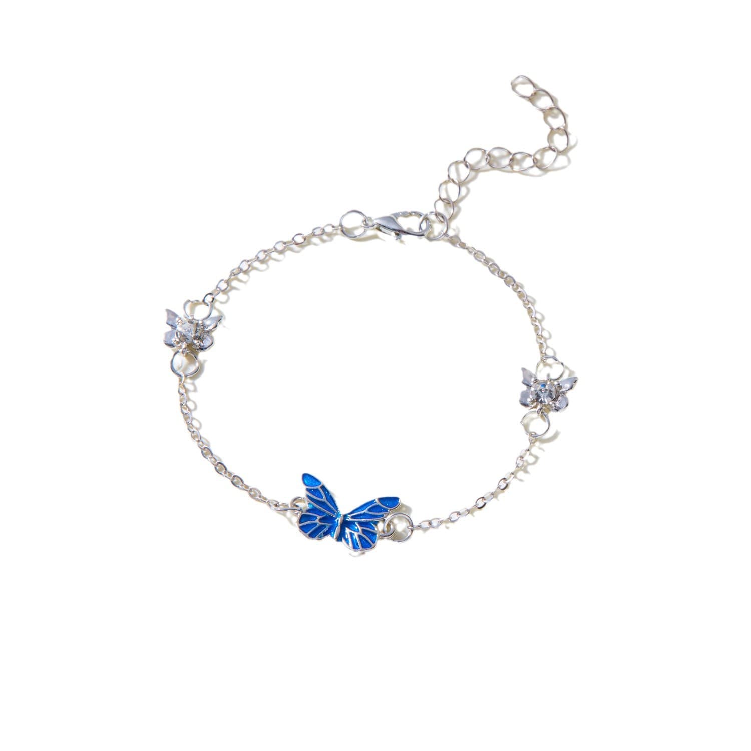 Pulseira de borboleta luminosa para mulheres