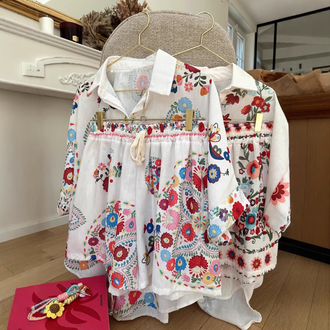 Camisa de linho casual para mulheres 6