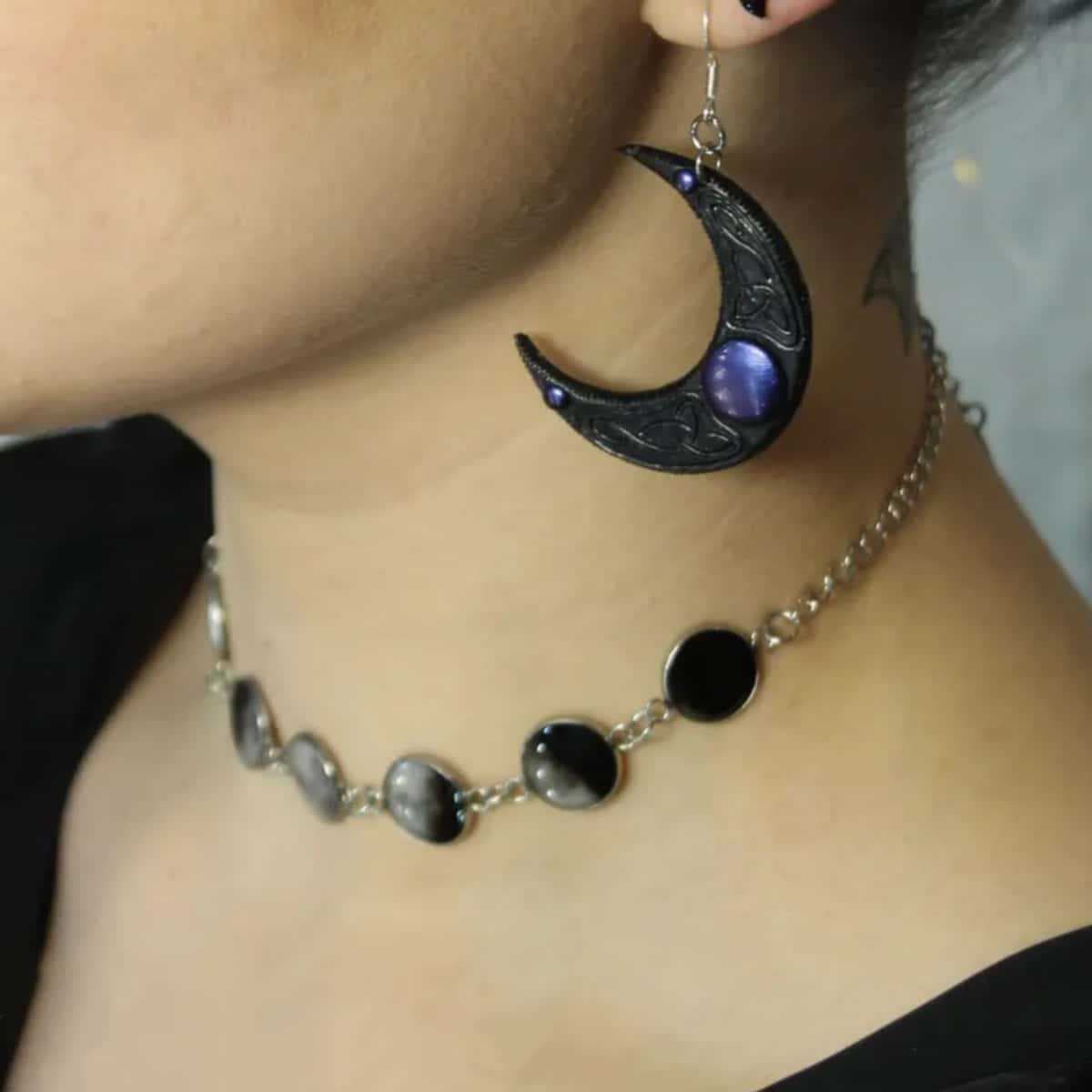 Colar Lua da Moda para Mulheres 3