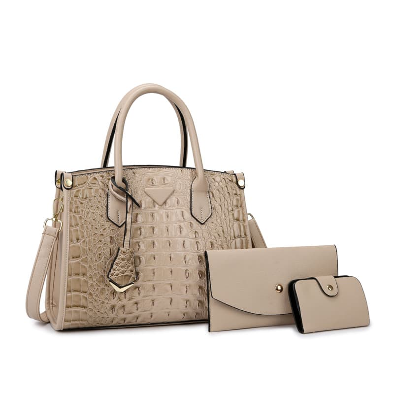 Conjunto de bolsa transversal vintage para mulheres 12