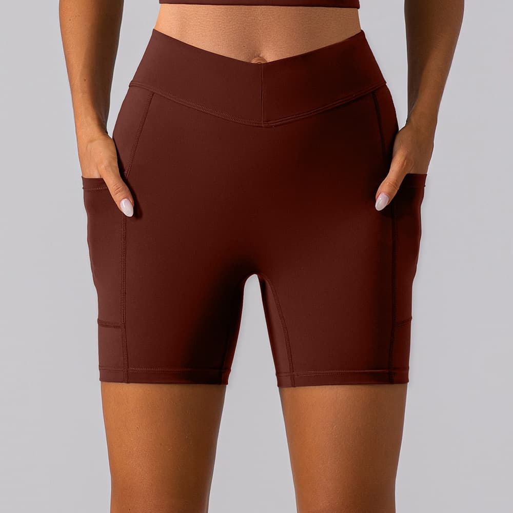 Shorts Esportivos Com Lixa Dupla Face, Modelagem Slim 4