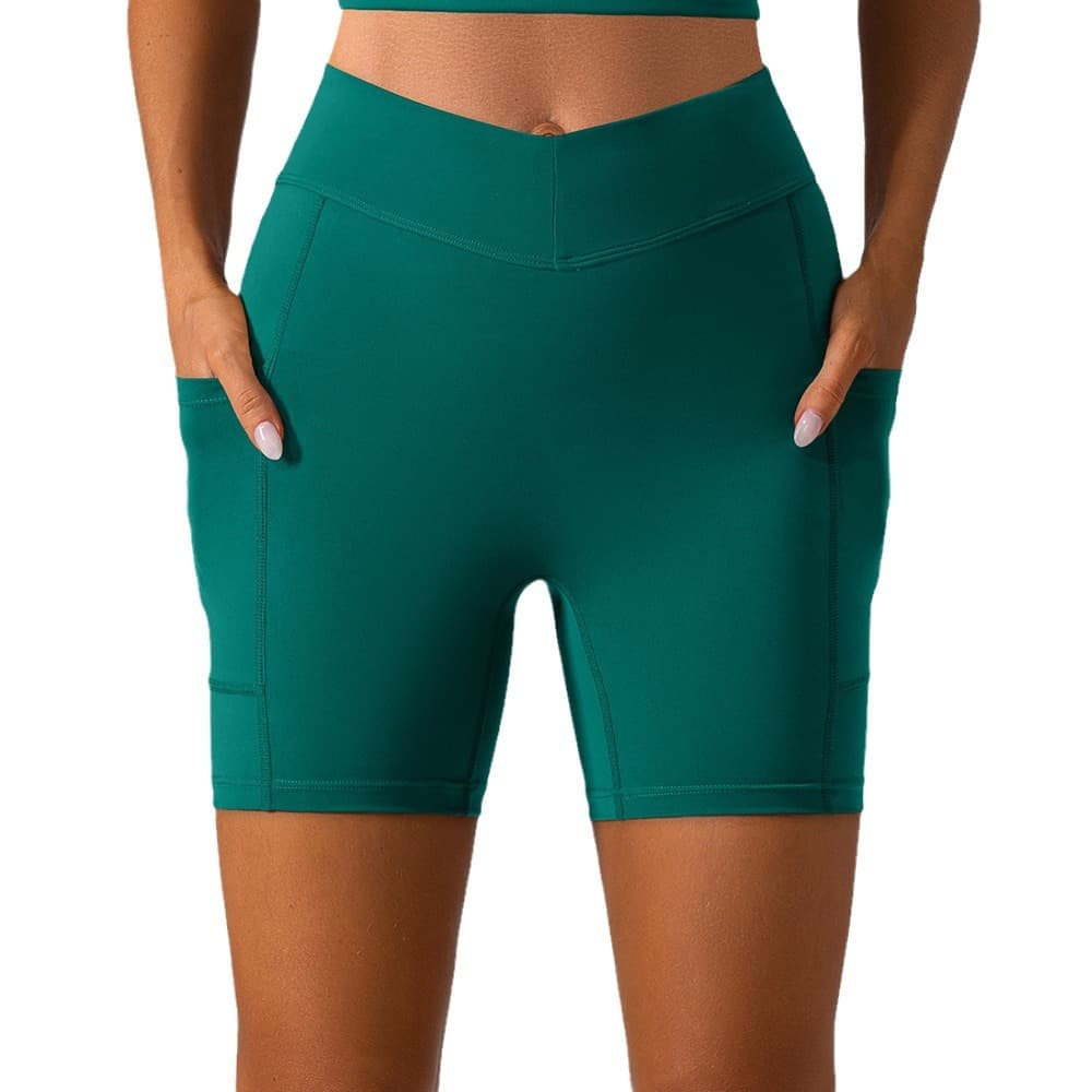 Shorts Esportivos Com Lixa Dupla Face, Modelagem Slim 5