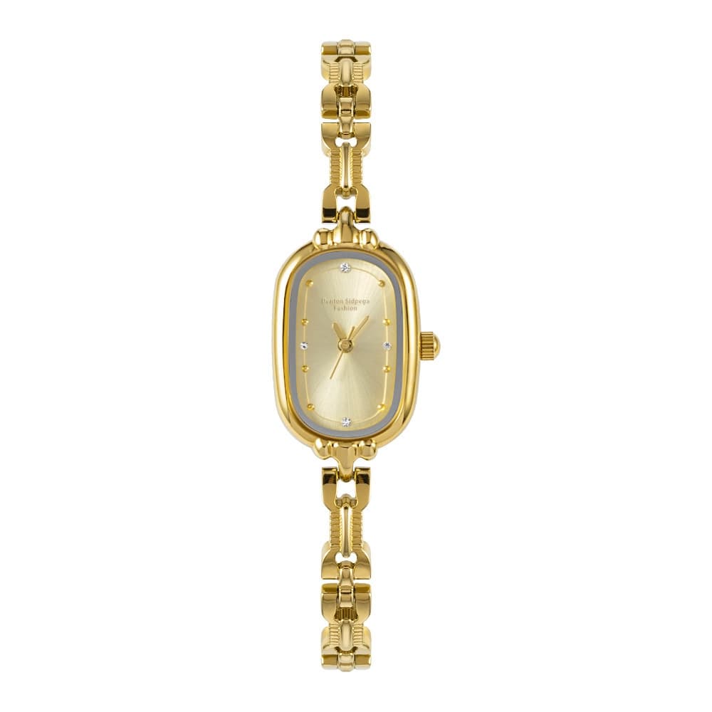 Relógio de pulso feminino à prova d'água com pulseira. 5