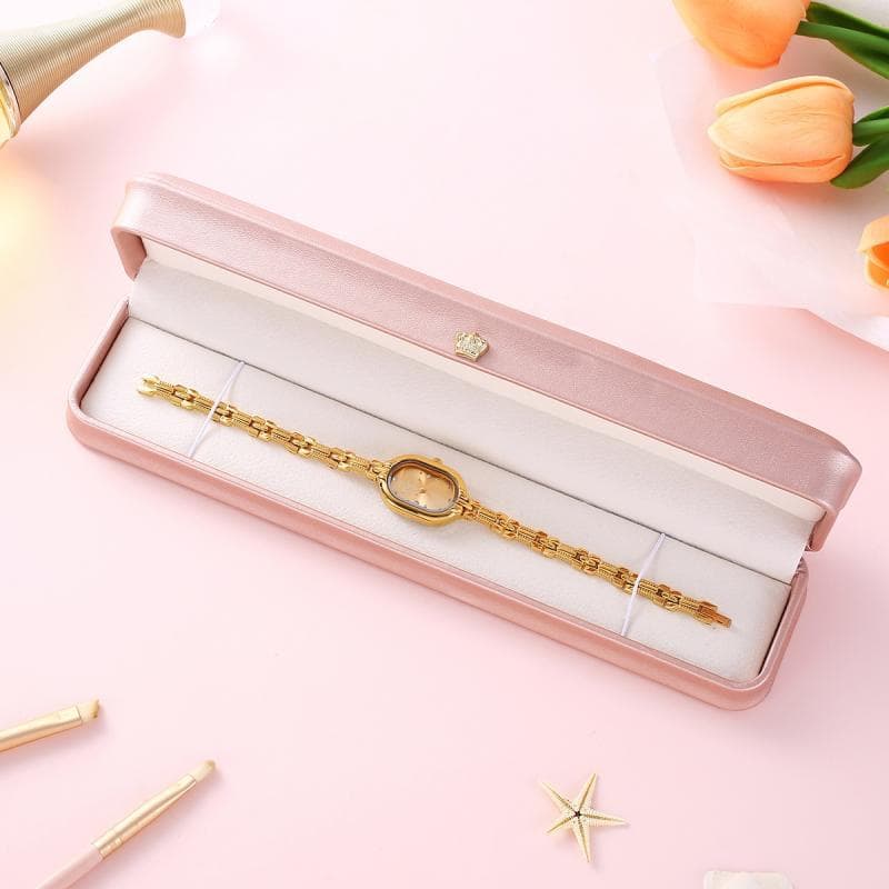 Relógio de pulso feminino à prova d'água com pulseira. 3