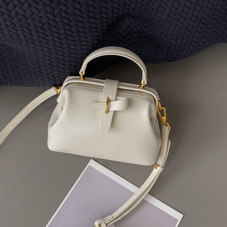 Bolsa feminina de couro bovino de luxo acessível 2