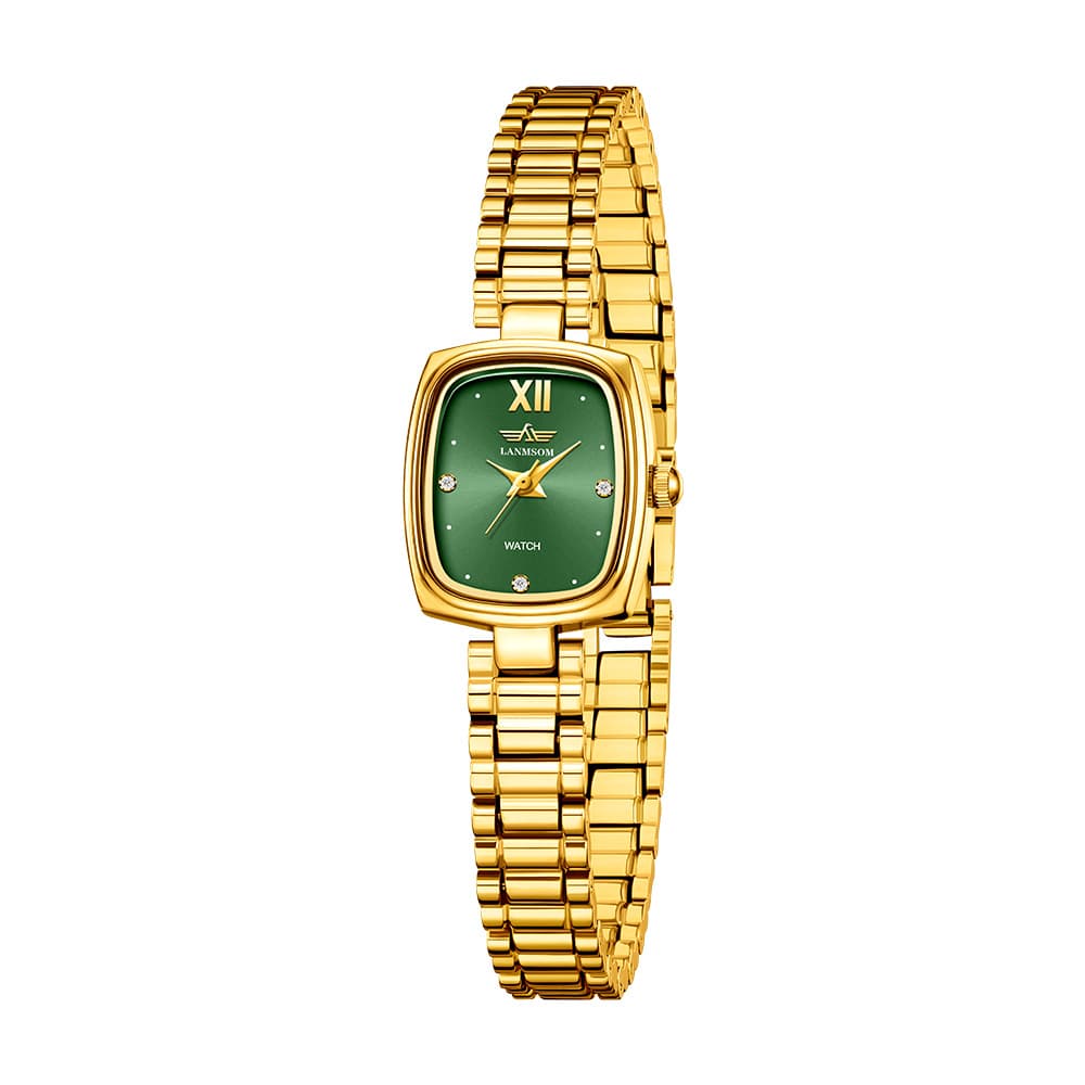Relógio feminino Niche Vintage Petite Dourado 6