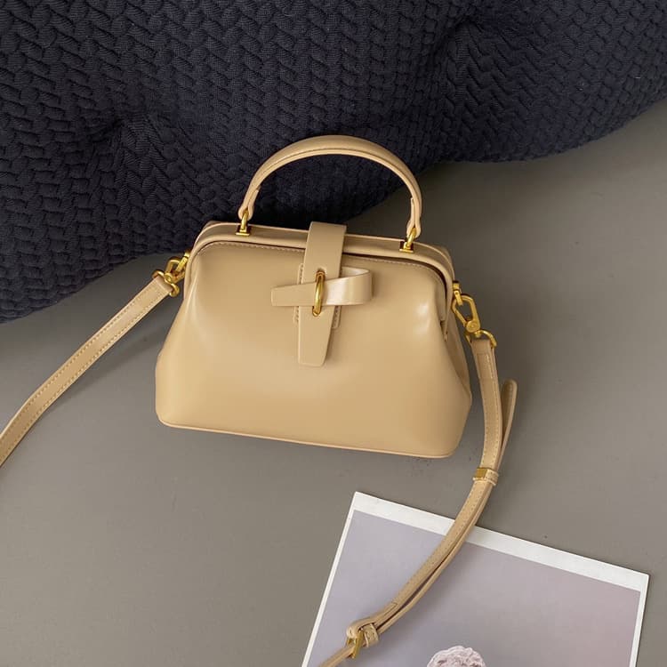 Bolsa feminina de couro bovino de luxo acessível 4