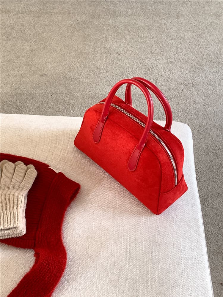 Bolsa de camurça de grande capacidade para mulheres 2