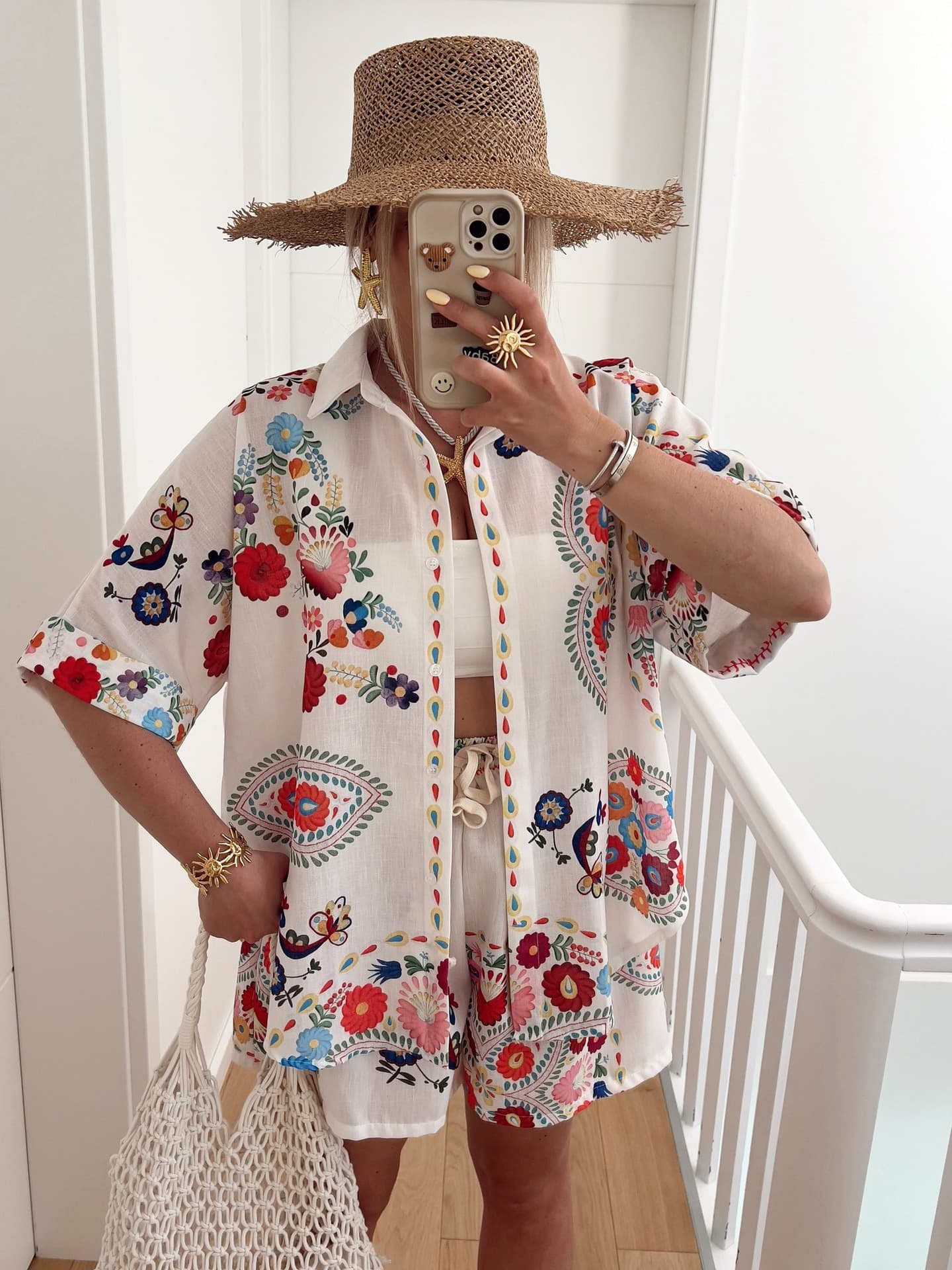 Camisa de linho casual para mulheres 4