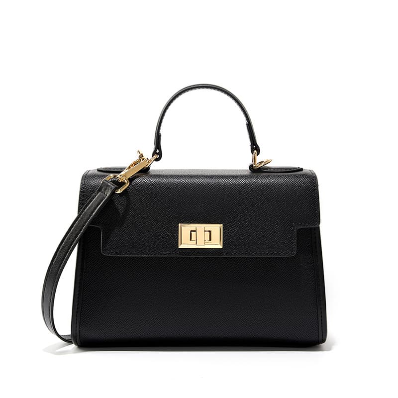Bolsa feminina de couro bovino versátil e popular 13