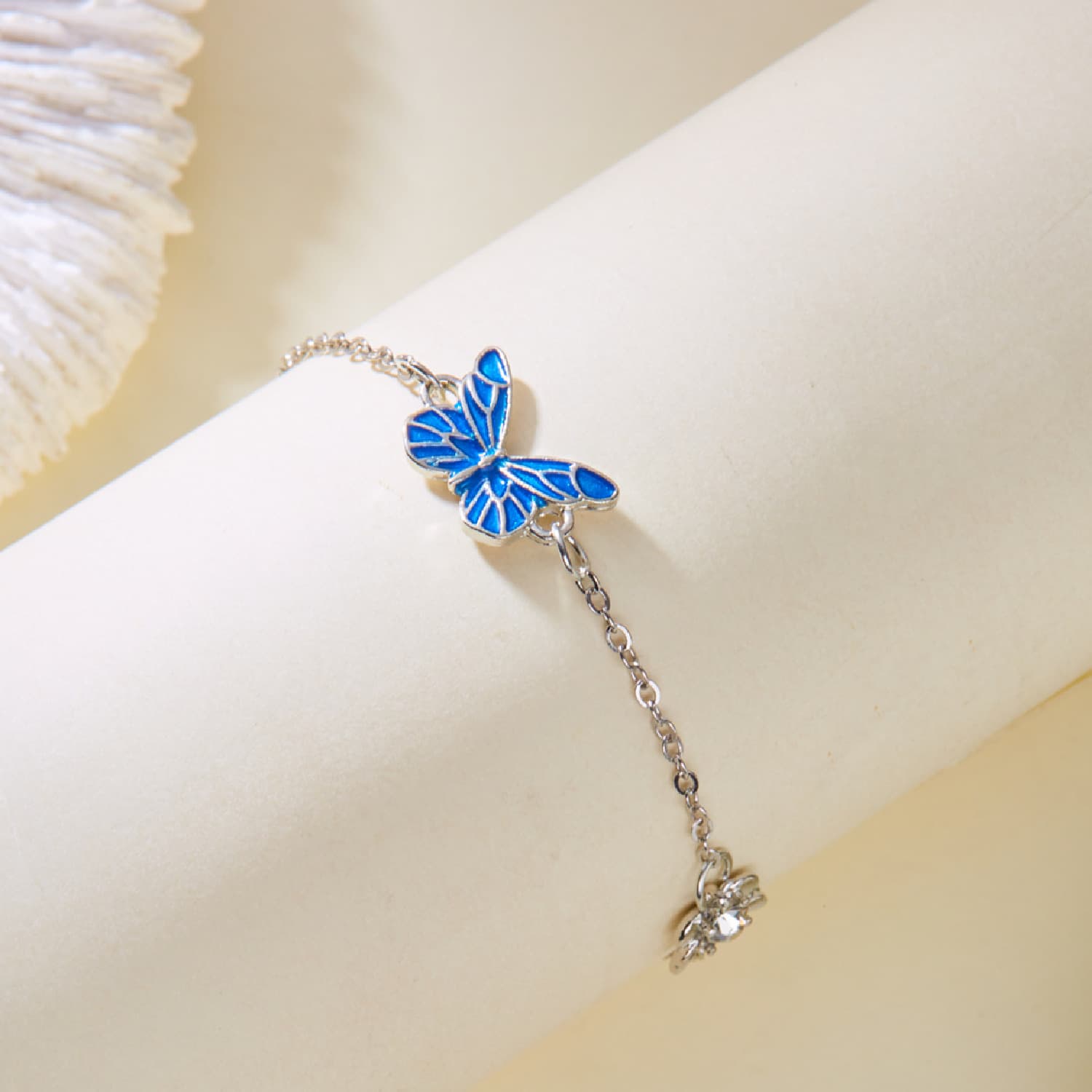 Pulseira de borboleta luminosa para mulheres 3