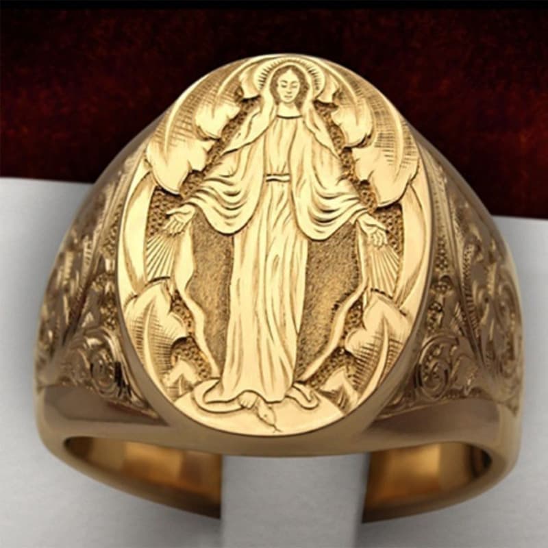 Anel banhado a ouro 3