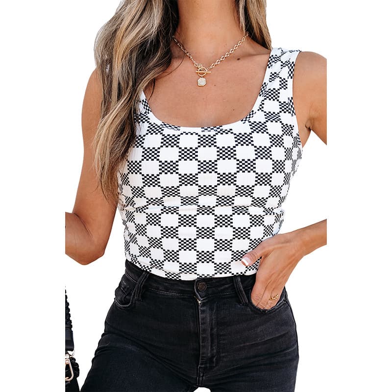 Blusa regata multicolorida especial para mulheres 3
