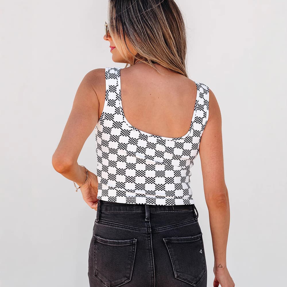 Blusa regata multicolorida especial para mulheres 2