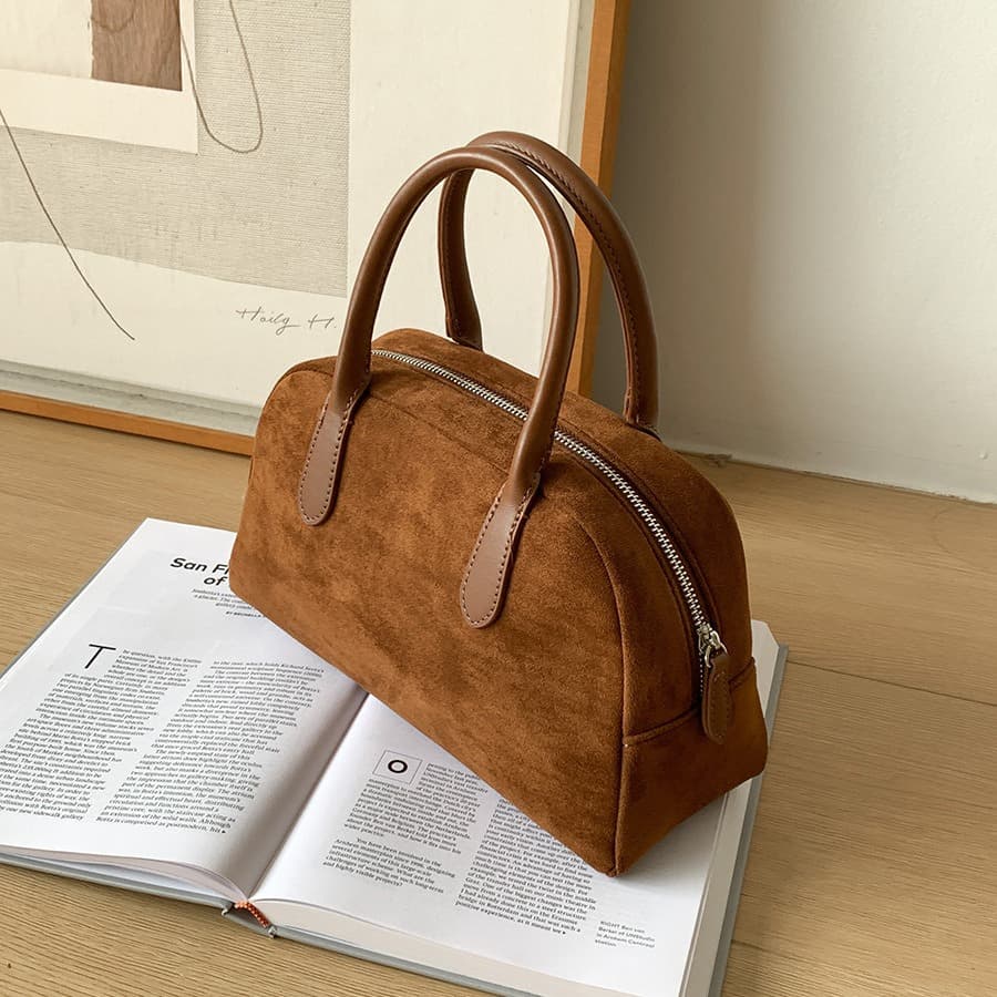 Bolsa de camurça de grande capacidade para mulheres 3