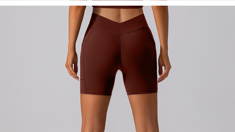Shorts Esportivos Com Lixa Dupla Face, Modelagem Slim 9