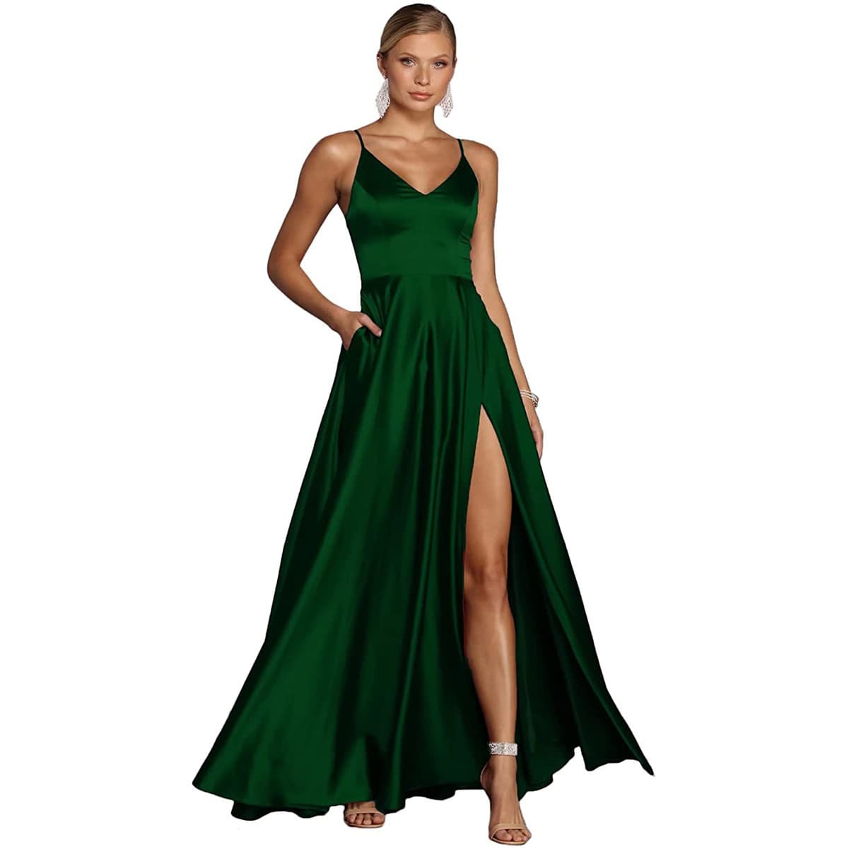 Vestido Longo Feminino VersáTil E Casual Com Um Toque De ElegâNcia.