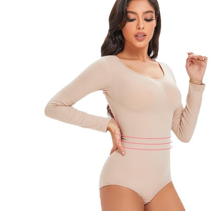 Body modelador de manga comprida 2