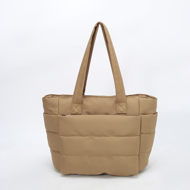 Bolsa versátil com bordado em linha para mulheres 2
