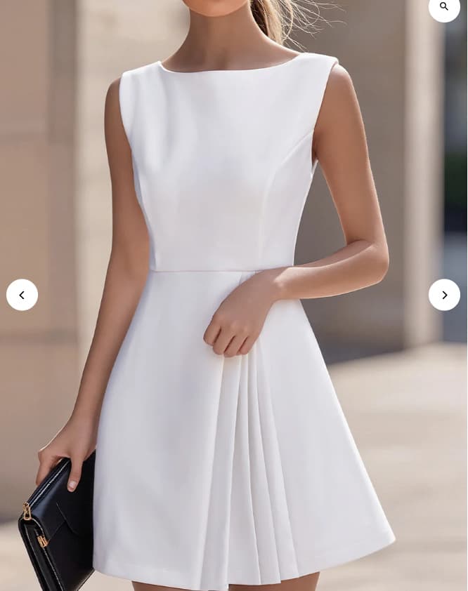 Novo Vestido Curto Elegante De VerãO Para Mulheres