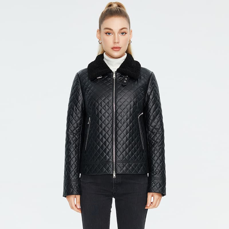 Jaqueta Feminina Acolchoada Estilo Streetwear Casual