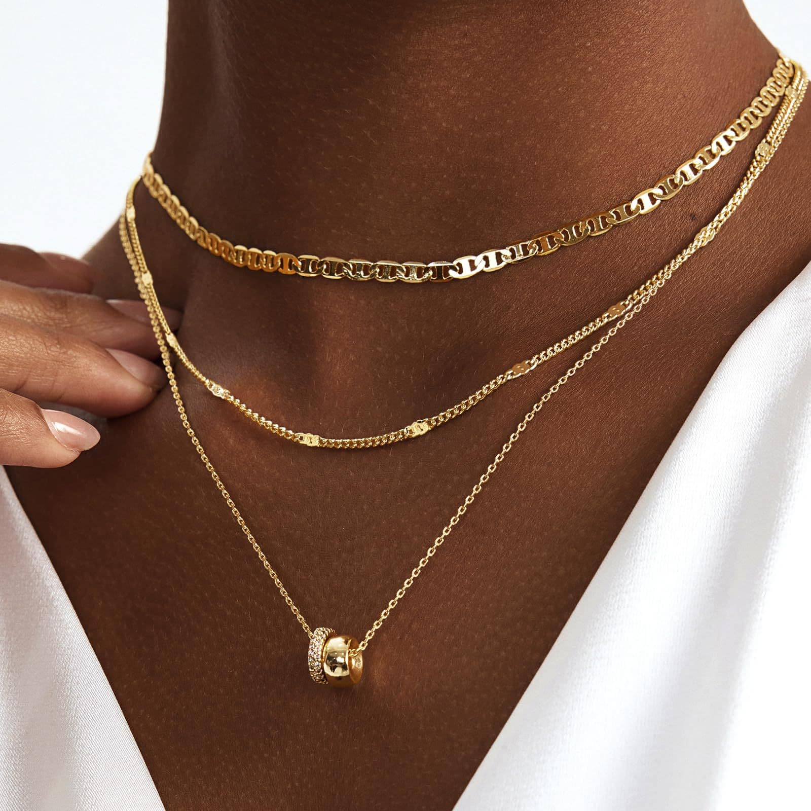 Colar com zircônias, perfeito para mulheres. 5