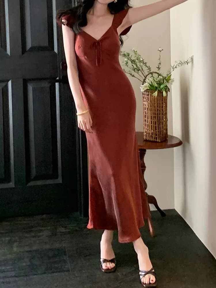 Vestido de verão elegante e moderno para mulheres