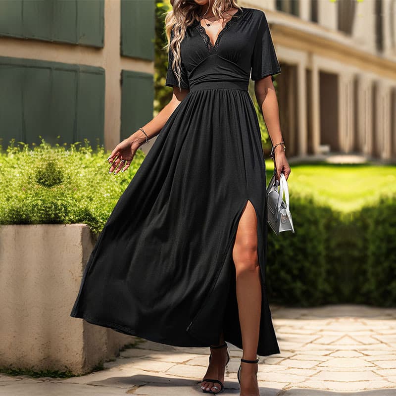 Vestido feminino de verão com personalidade fashion 2