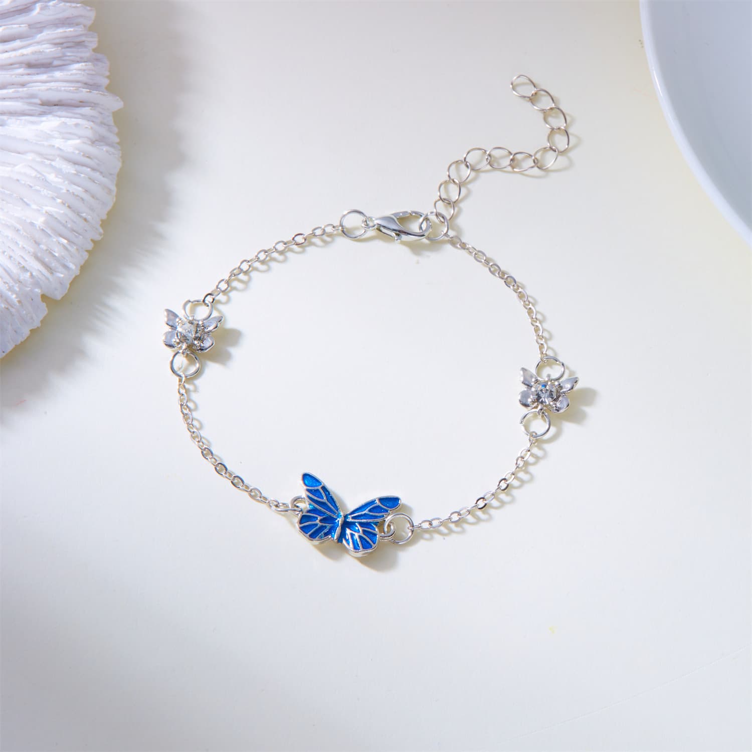 Pulseira de borboleta luminosa para mulheres 4