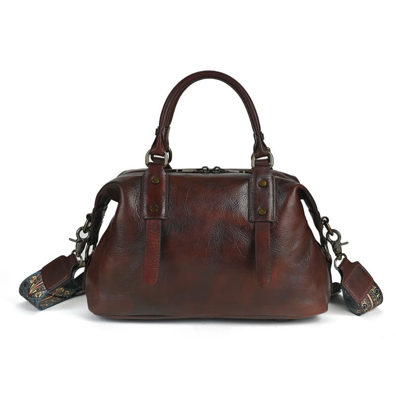 Nova bolsa de couro de grande capacidade para mulheres.