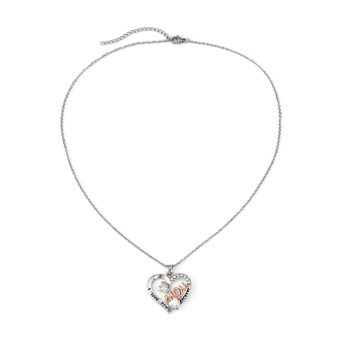 Dia das mães colar caixa de presente amor colar para feminino bijuterias finas acessórios femininos moda bijuterias 9