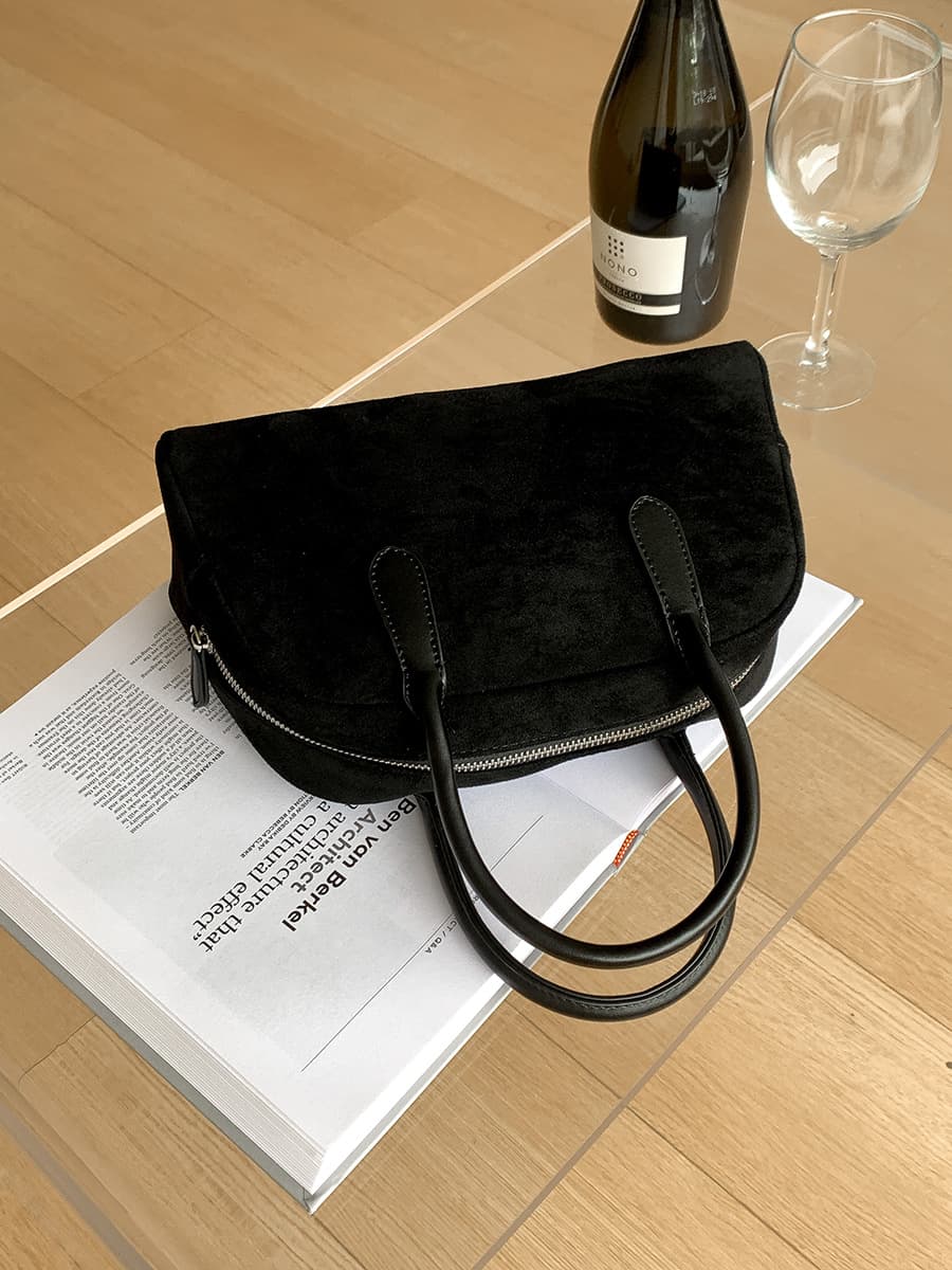 Bolsa de camurça de grande capacidade para mulheres 5