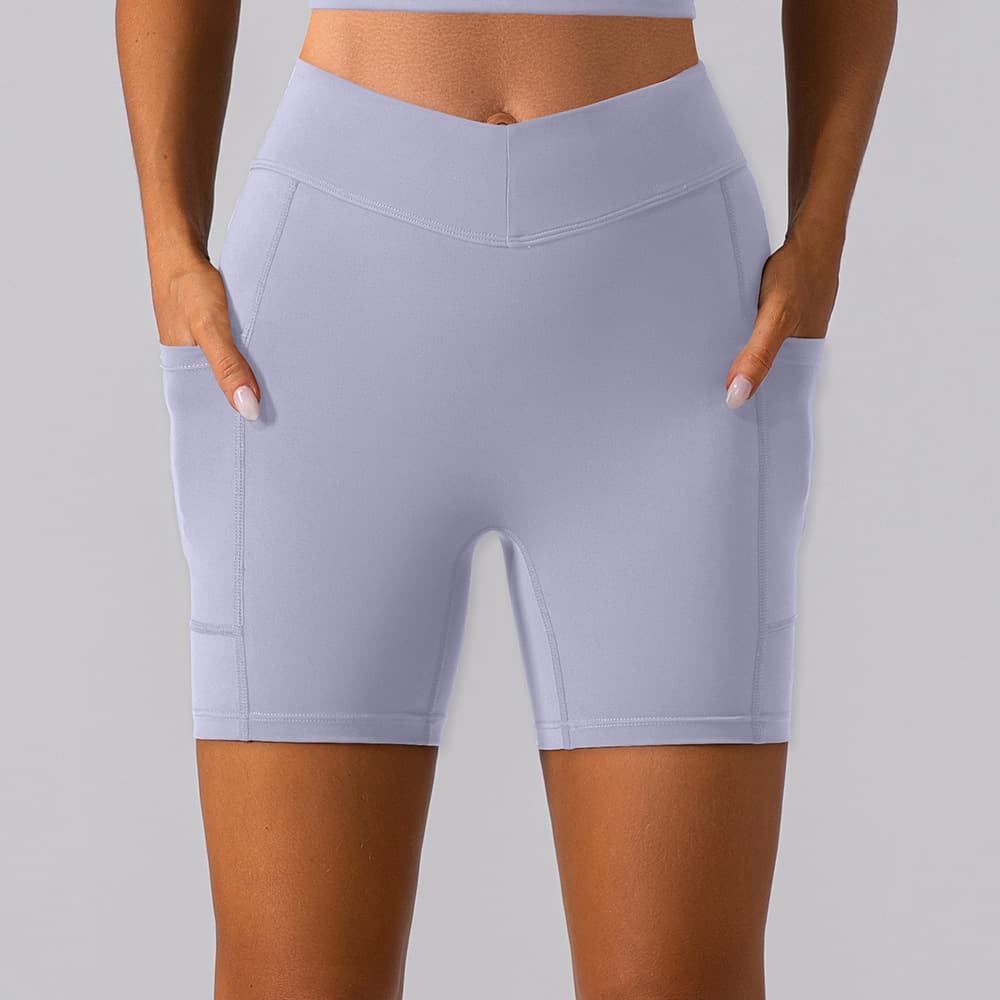 Shorts Esportivos Com Lixa Dupla Face, Modelagem Slim 12