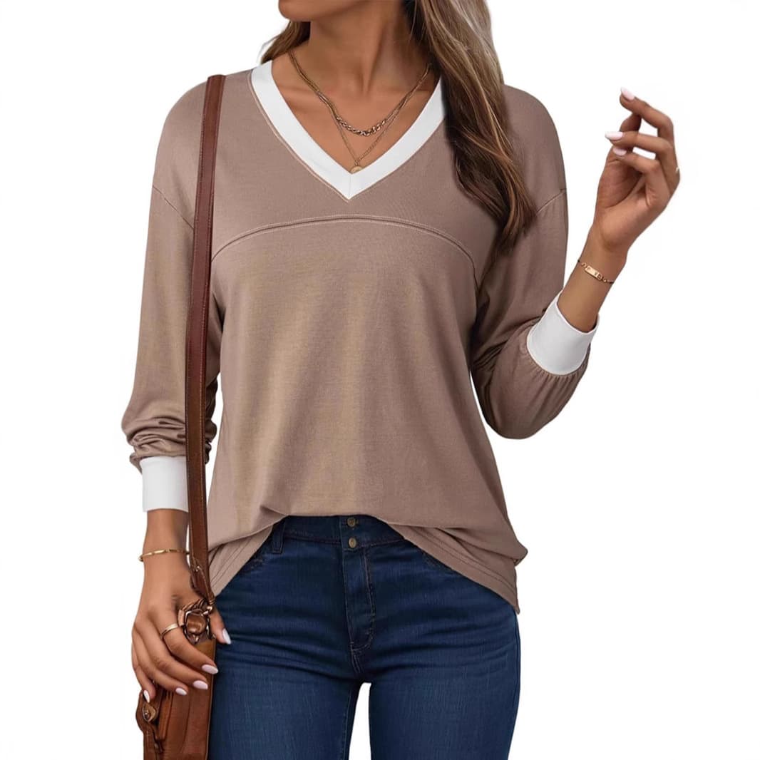 Blusa feminina fina, casual e versátil. 4