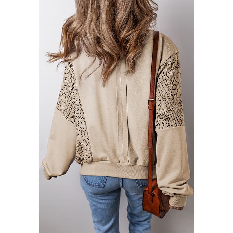 Blusa feminina estilo pulôver com ombros soltos 2