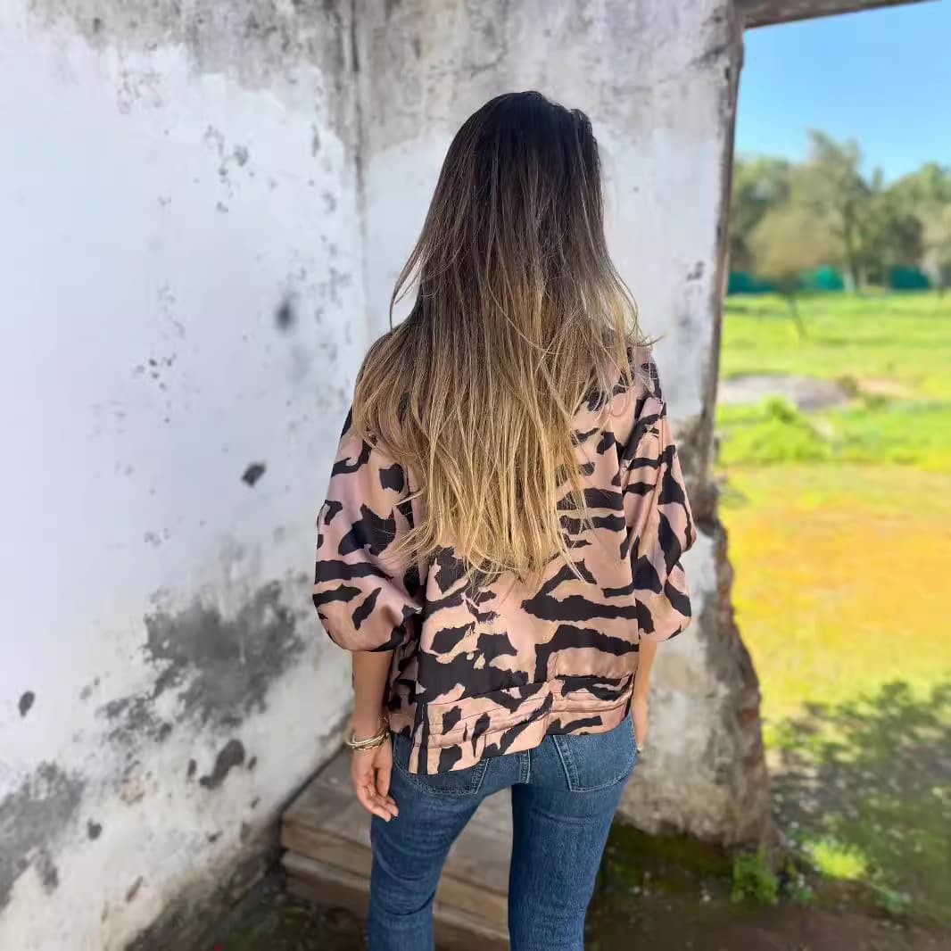 Jaqueta Zipper Casaco Top Feminino 2