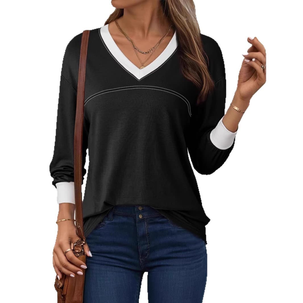 Blusa feminina fina, casual e versátil. 10