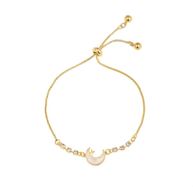 Pulseira Em Formato De Lua 2