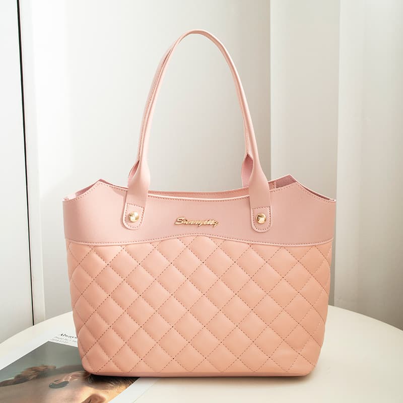 Bolsa Feminina Rhombus Shopping Shoulder Crossbody