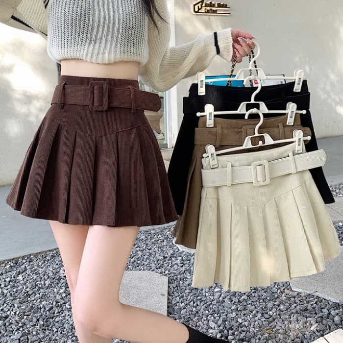 Minissaia Plissada A-Line Lumière