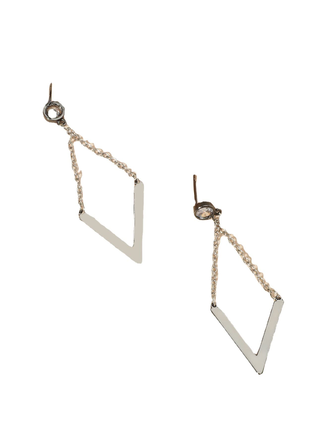 Brincos de zircônia, brincos longos, elegantes e com personalidade para mulheres. 3