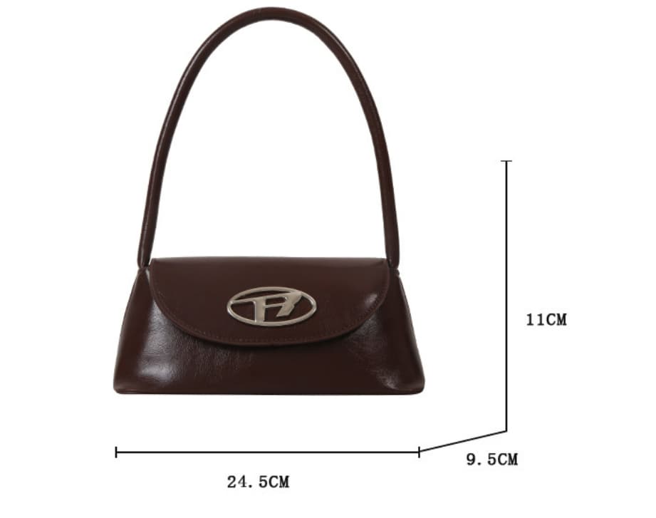 Nova bolsa feminina de PU da moda, para usar no ombro ou debaixo do braço. 10